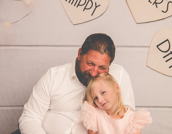 Kate Glückliche Vatertag weiße Holz ßboden Fotografie Hintergründe - Kate Backdrop.de