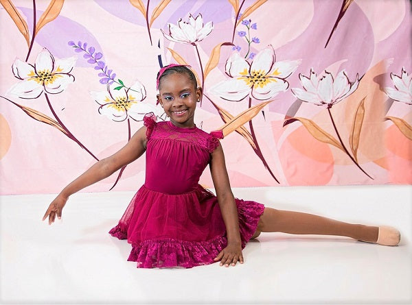 Kate Blumen Rosa Kinder Hintergrund Entworfen von JFCC - Kate Backdrop.de