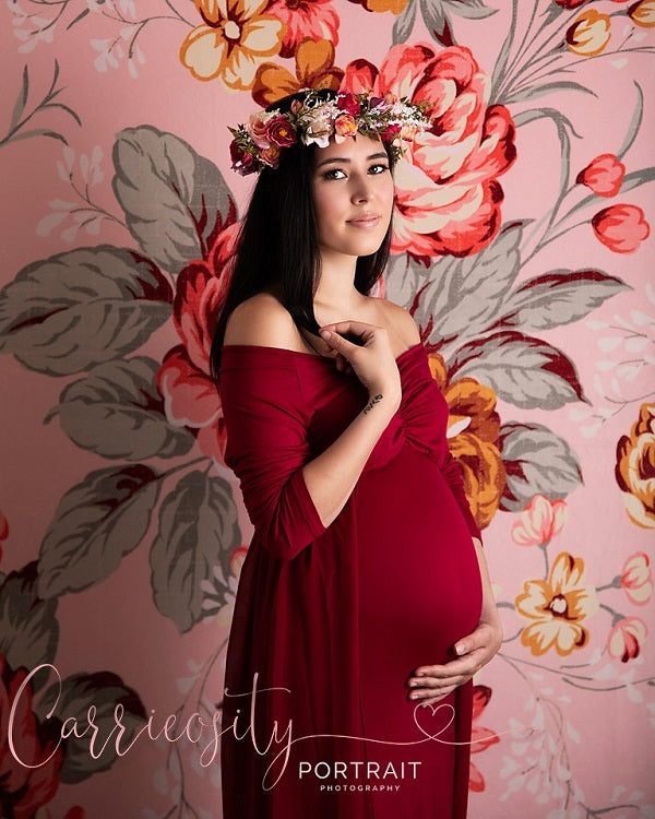Kate Valentinstag rosa Blumen Fotografie Hintergrund - Kate Backdrop.de