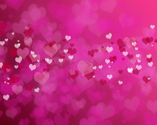 Katebackdrop：Kate Rose Red Backdrop With Light Glitter Heart For Children