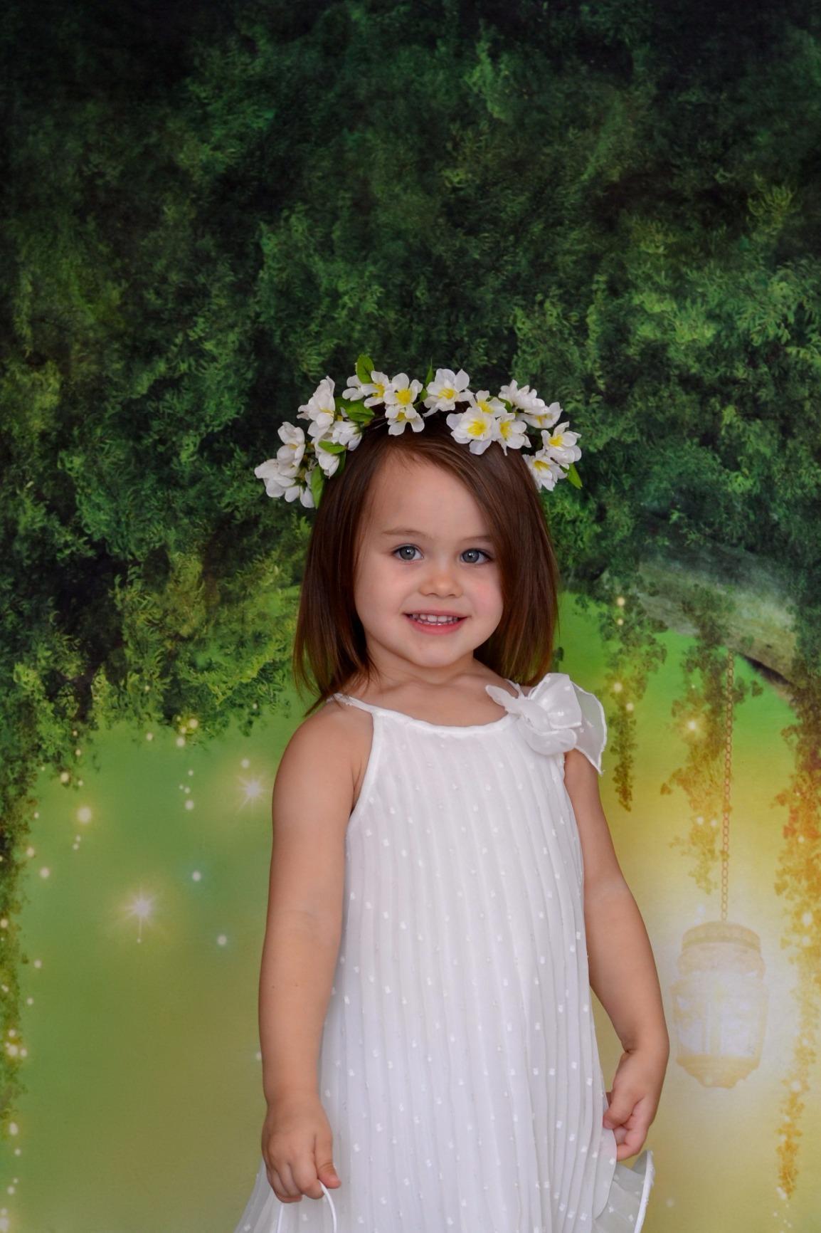 Katebackdrop：Kate Fantasy Forest Scenery Backdrop Cricle Tree Children Dreamlike