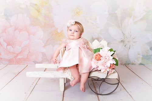 Kate Blumen Pastellblumenhintergrund für Fotografie von Amanda Moffatt