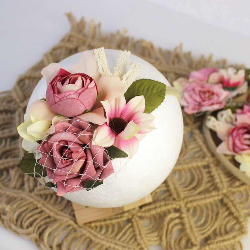 Kate Floral Stirnband für Neugeborene Fotografie 20PCS - Kate Backdrop.de