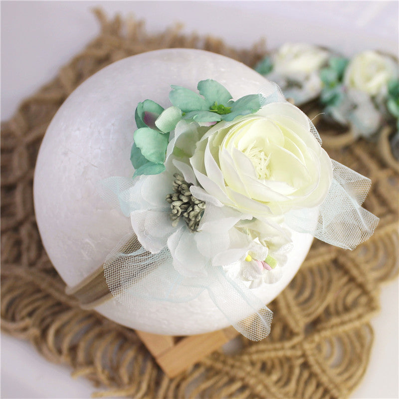 Kate Floral Stirnband für Neugeborene Fotografie 20PCS - Kate Backdrop.de