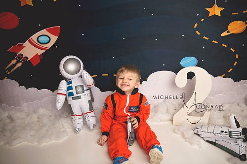 Kate Sterne Mond Kinder Hintergrund Geburtstag für Fotografie von Amanda Moffatt