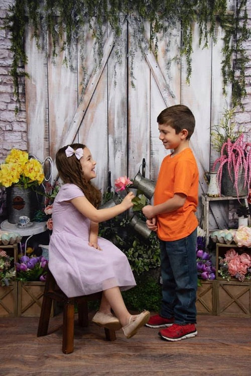 Kate  Frühlingsblüten Blumen Hintergrund entworfen von Arica Kirby Photography - Kate Backdrop.de