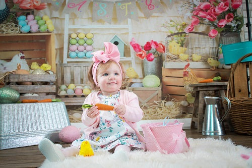 Kate Bunte Eier Fröhliche Ostern-Hintergrund - Kate Backdrop.de