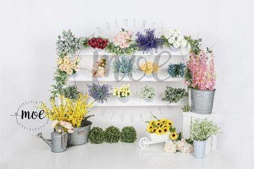 Katebackdrop£ºKate Flowers Shop Spring Backdrop Designed By Moements Photography