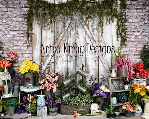 Kate  Frühlingsblüten Blumen Hintergrund entworfen von Arica Kirby Photography - Kate Backdrop.de