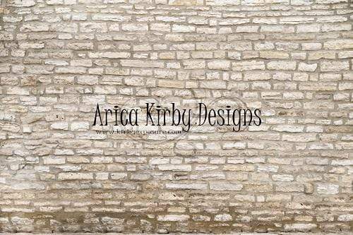 Katebackdrop£ºKate White and Tan Brick Wall Backdrop Designed By Arica Kirby