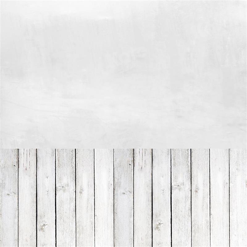 Kate Kombibackdrops Ombre  Weiß Holz Hintergrund