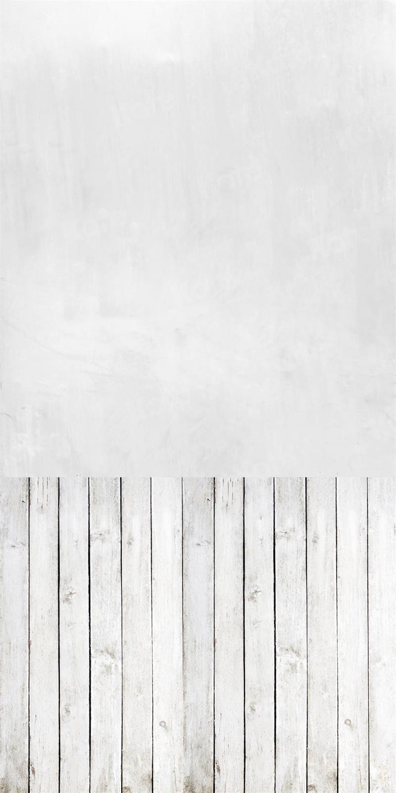 Kate Kombibackdrops Ombre  Weiß Holz Hintergrund