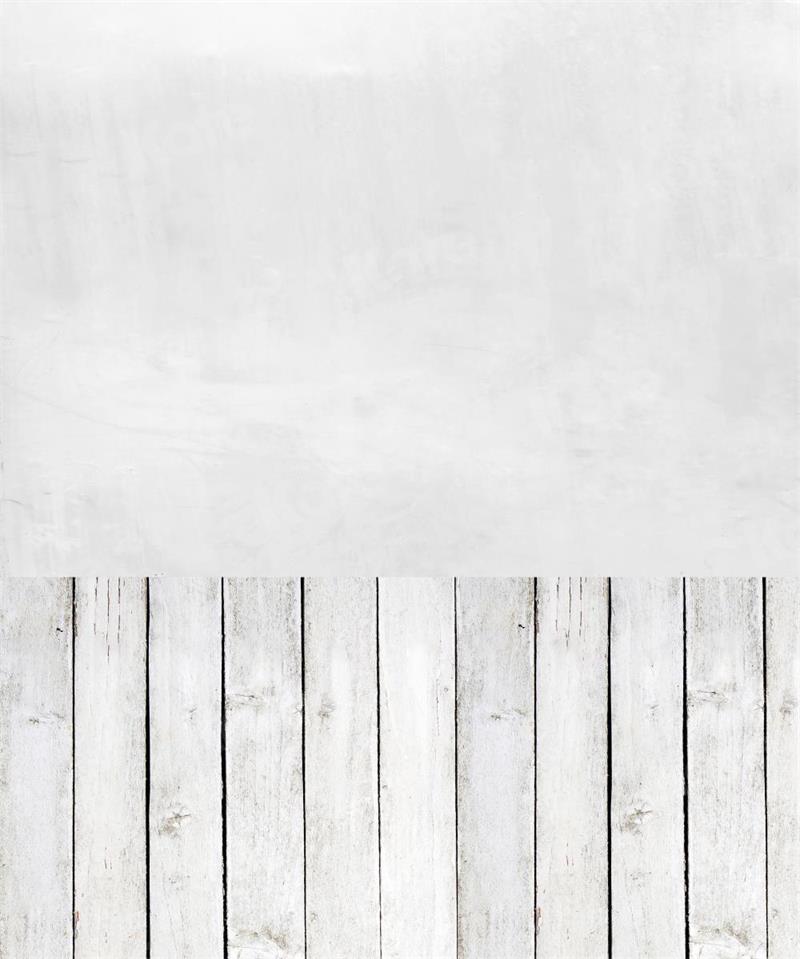 Kate Kombibackdrops Ombre  Weiß Holz Hintergrund