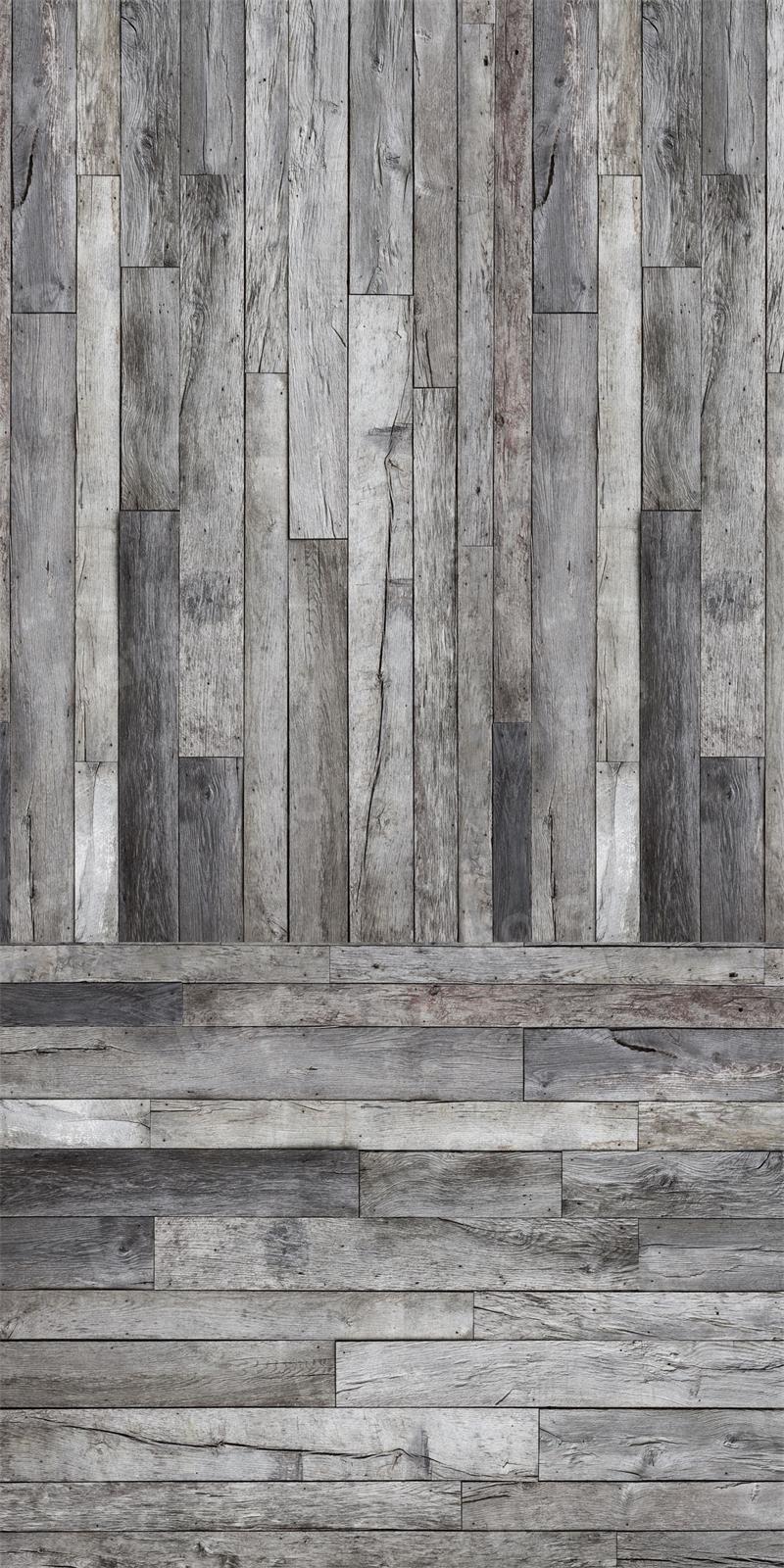 Kate Kombibackdrop Holz grau Hintergrund Retro