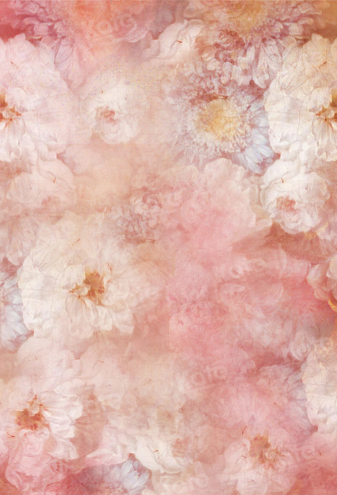 Kate Retro Fine Art Floral Hintergrund von GQ