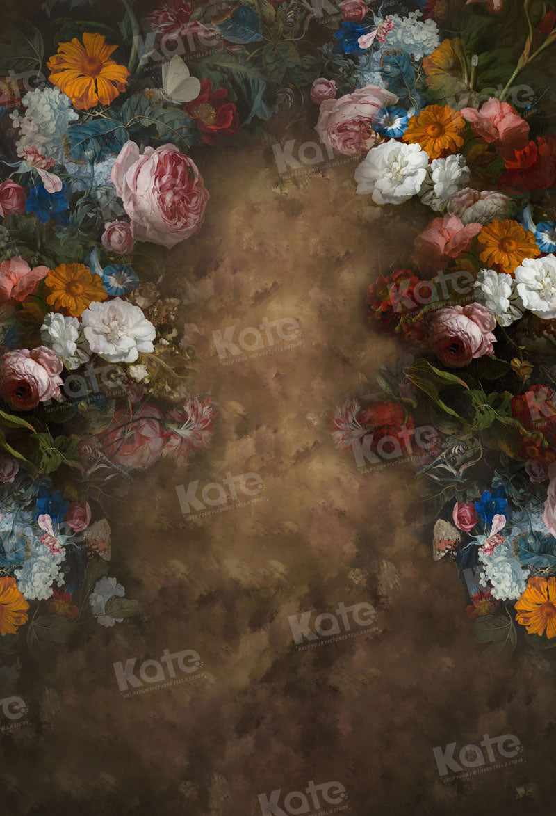Kate Fine Art Floral Old Master Abstract Hintergrund für Fotografie