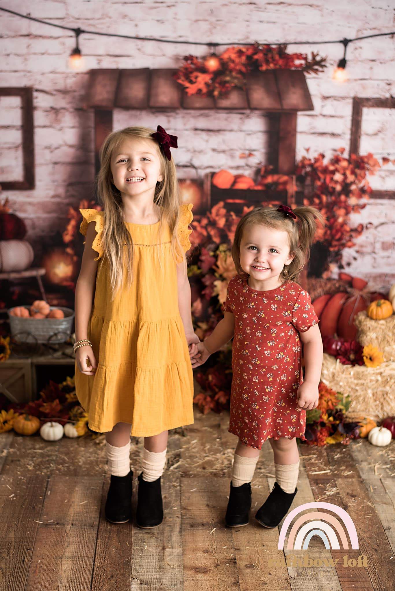 Kate Halloween Kürbis Hintergrund Herbst Kinder von Rose Abbas
