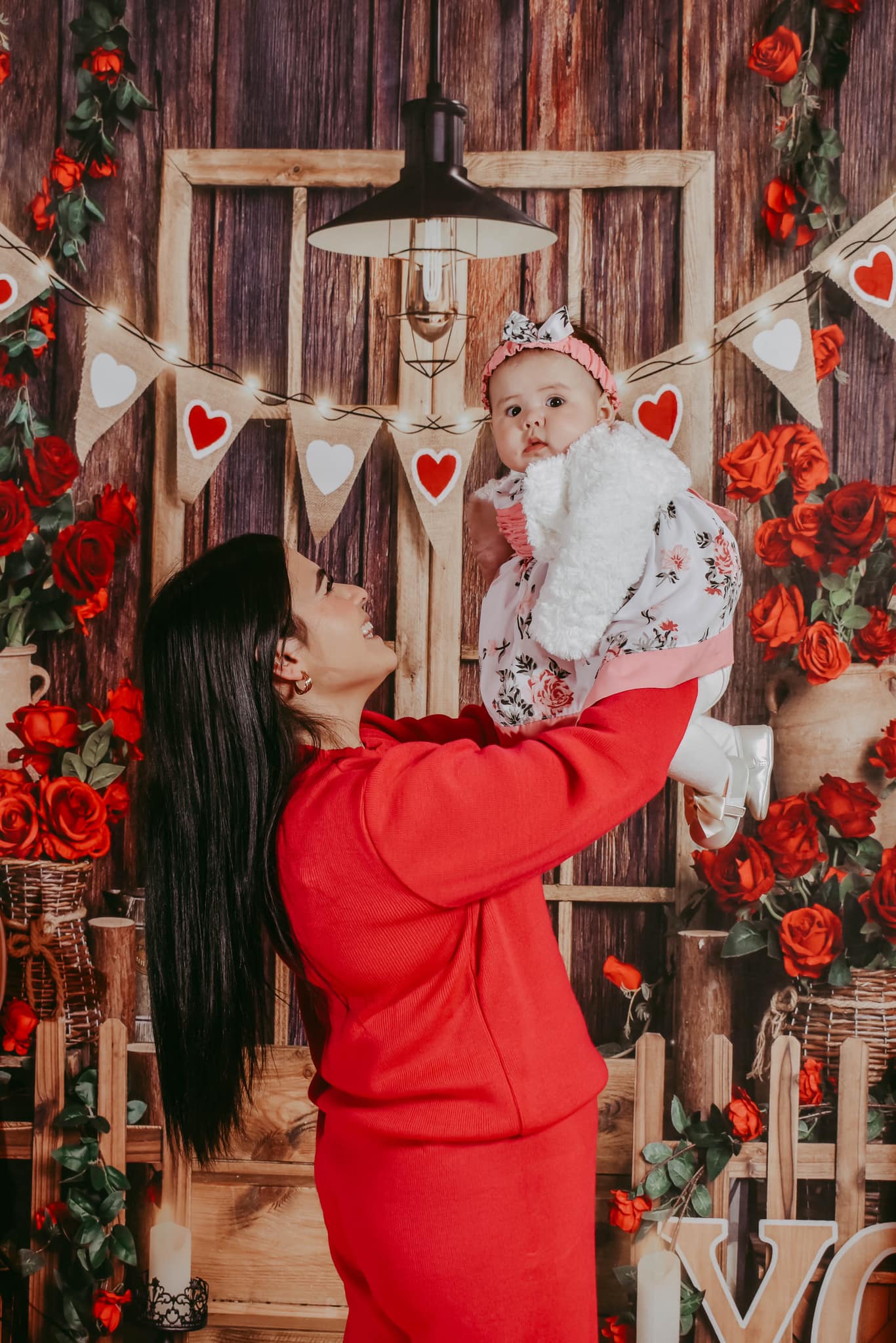 Kate Valentinstag Hintergrund Rose Holz Braun von Emetselch