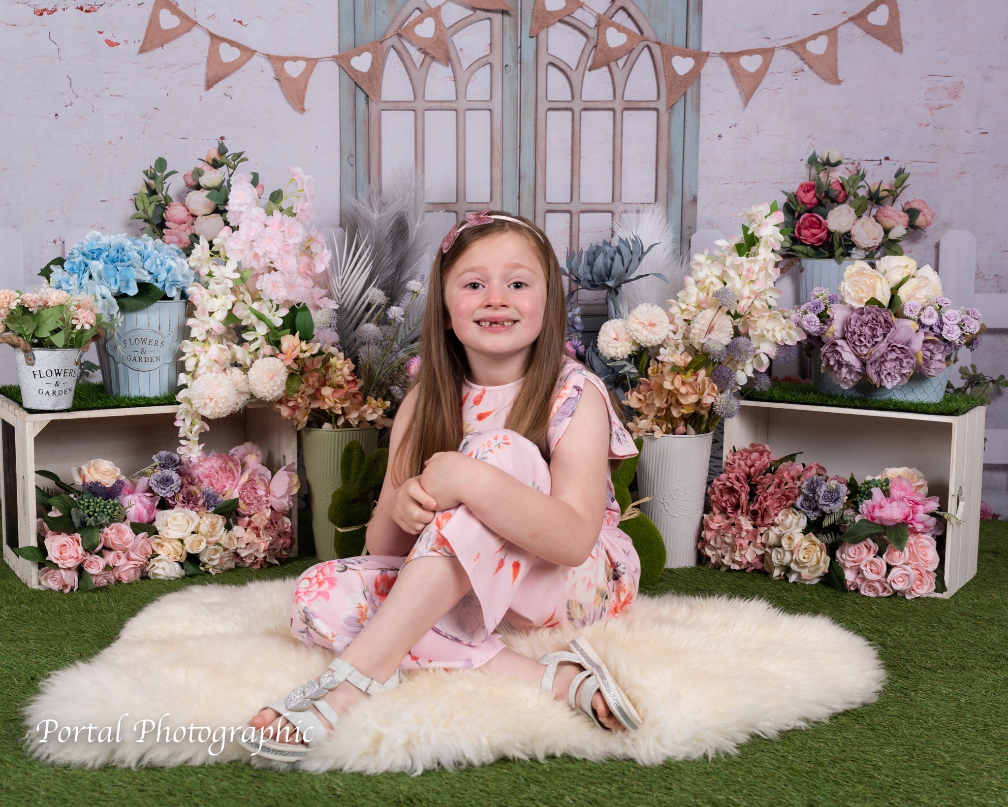 Kate Frühling/Ostern Kulisse Blumenhaus von Emetselch - Kate Backdrop.de