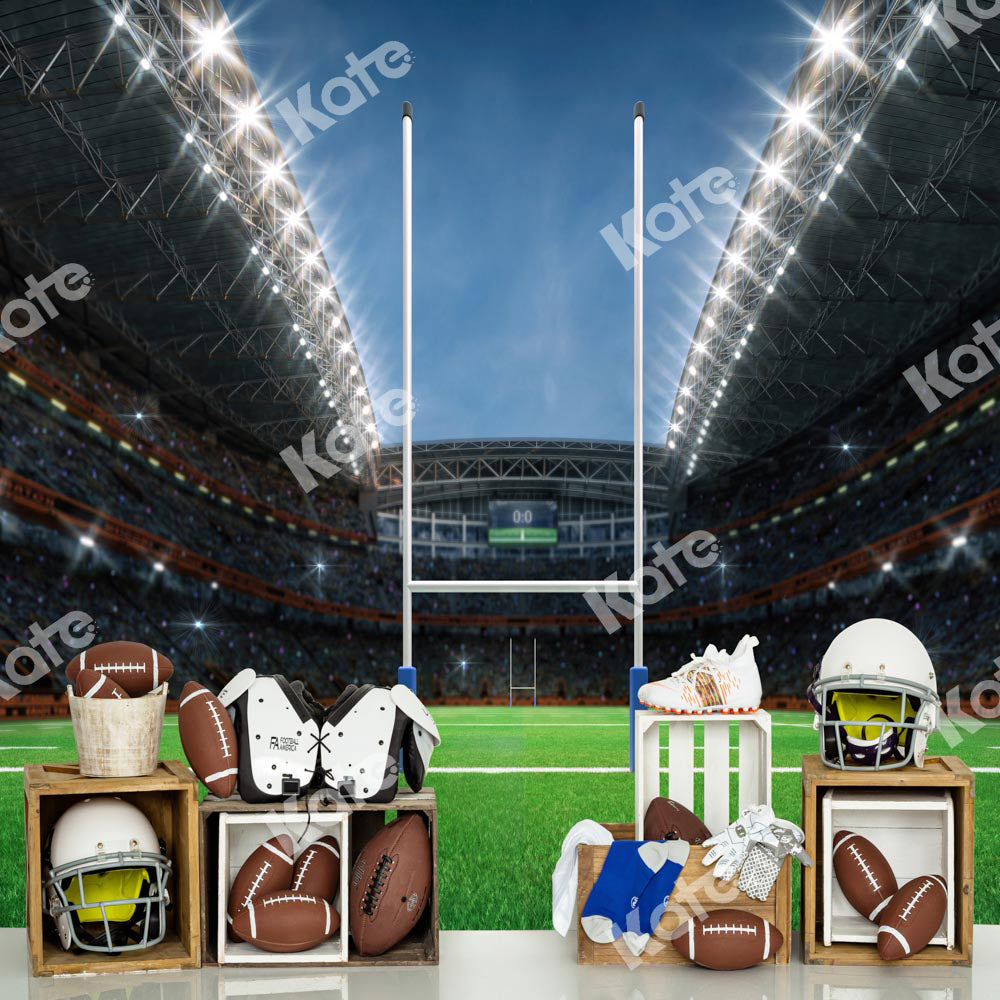 Kate Rugby Sport Junge Spielplatz Hintergrund von Emetselch - Kate Backdrop.de