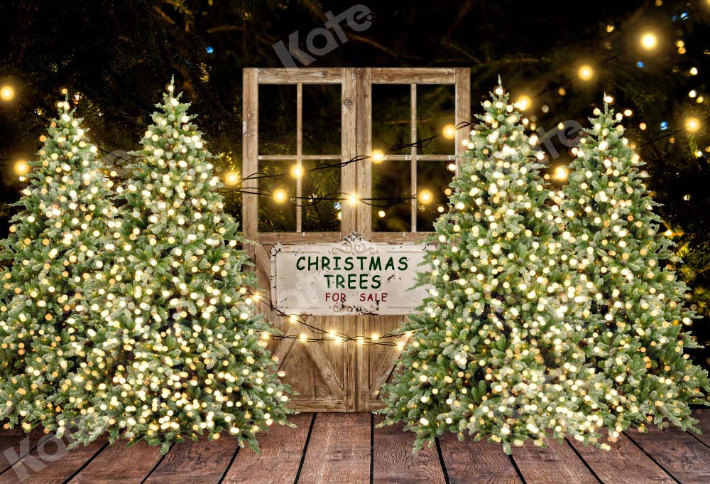 Kate Weihnachten Hintergrund Lampe Baum von Emetselch