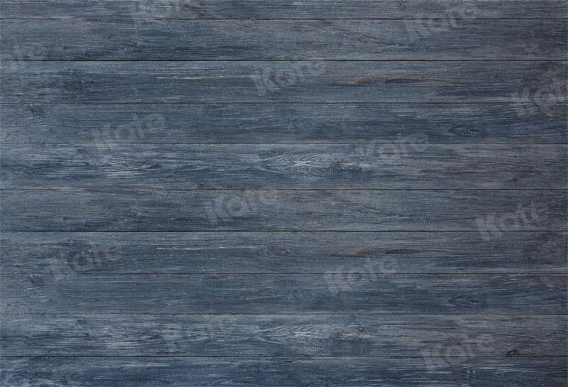 Kate Vintage Holz Hintergrund Grau Blau für Fotografie