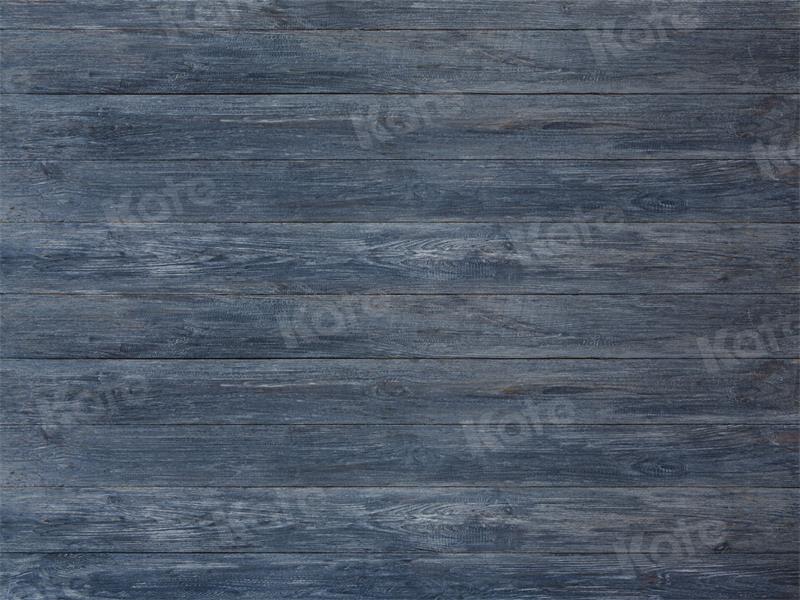 Kate Vintage Holz Hintergrund Grau Blau für Fotografie