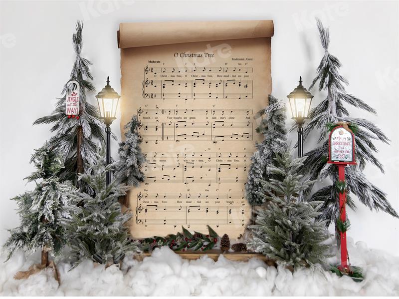 Kate Weihnachten Hintergrund Lied Schnee von Uta Mueller Photography