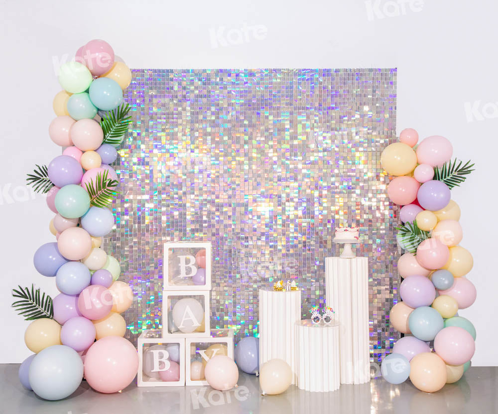 Kate Mädchen Geburtstag Hintergrund BABY Party Luftballons von Emetselch