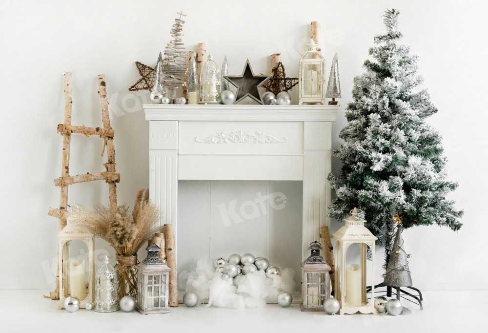 Kate Weihnachten Hintergrund Kamin Stern von Emetselch - Kate Backdrop.de