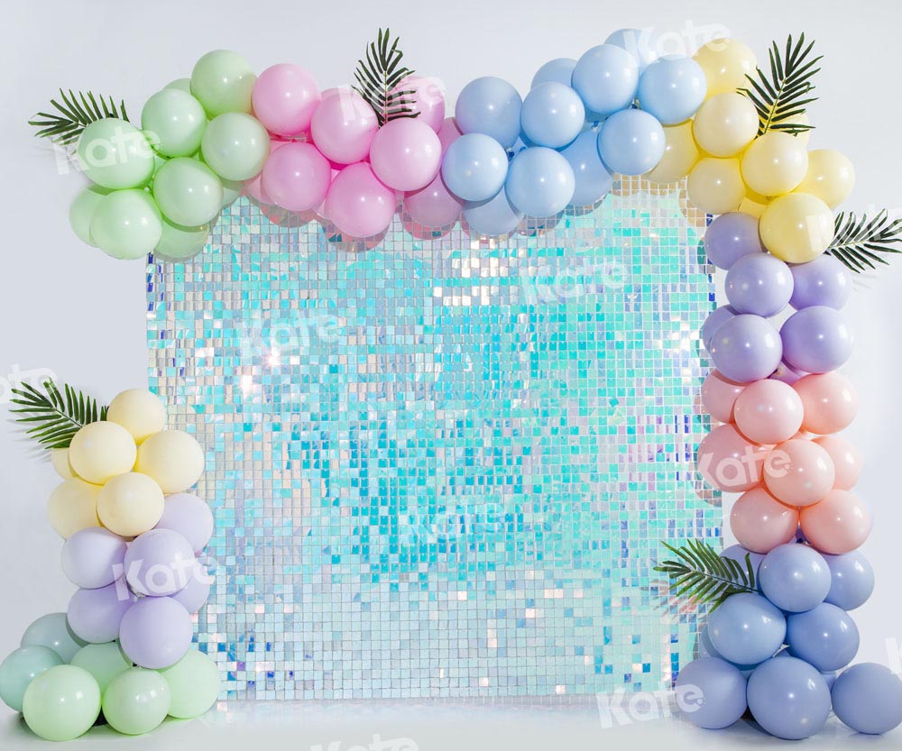 Kate Sommer Luftballons Hintergrund Geburtstag Party von Emetselch - Kate Backdrop.de