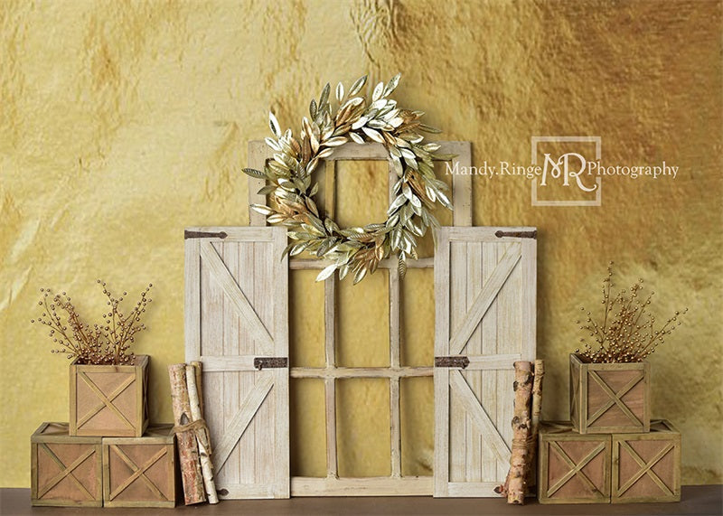 Kate Golden Herbst Boho Hintergrund von Mandy Ringe Photography - Kate Backdrop.de