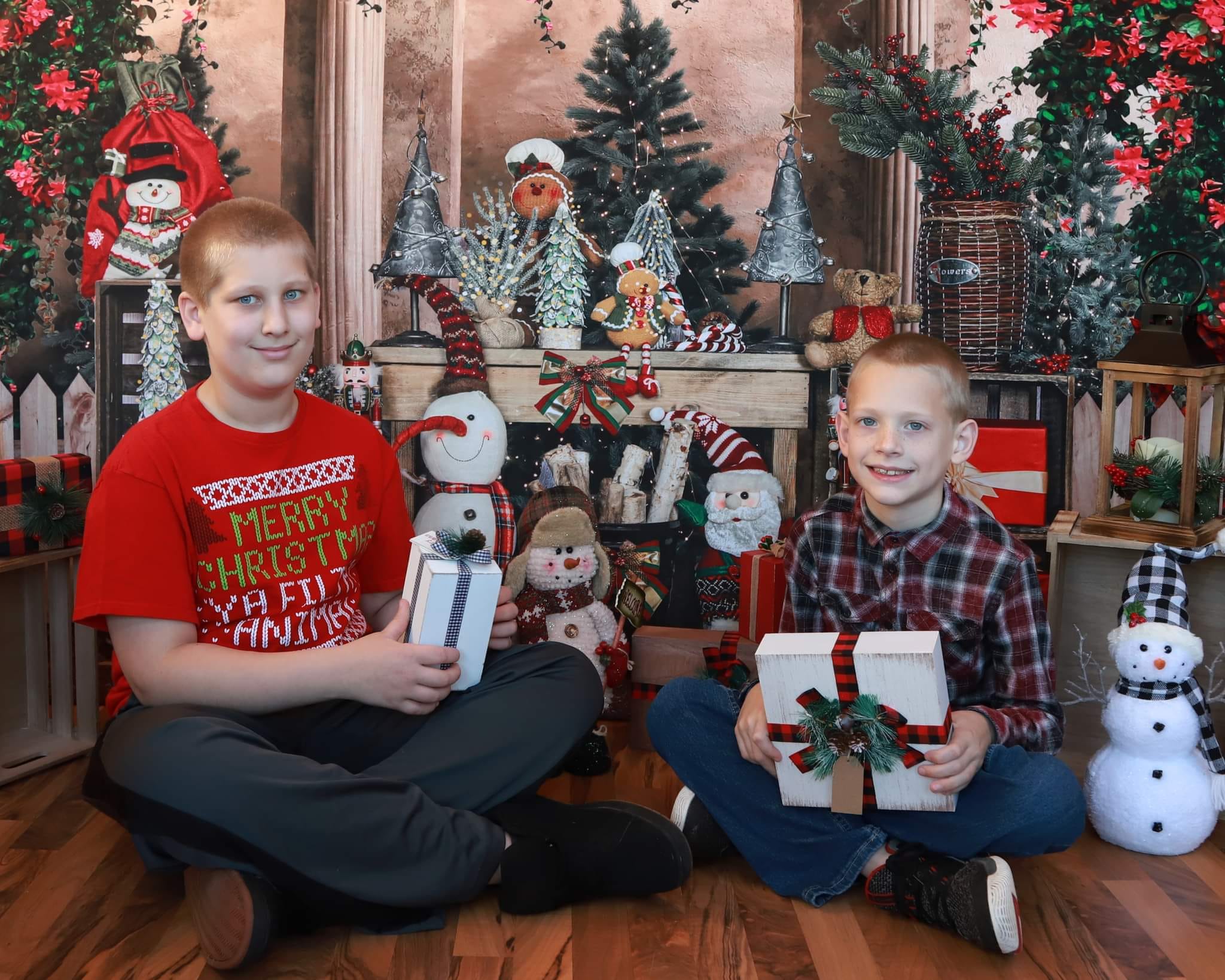 Kate Weihnachten Kamin Kulisse Wand für Fotografie