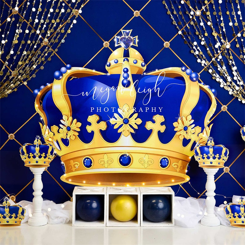 Kate Krone Prinz Geburtstag Junge Geburtstag Hintergrund von Megan Leigh Photography - Kate Backdrop.de