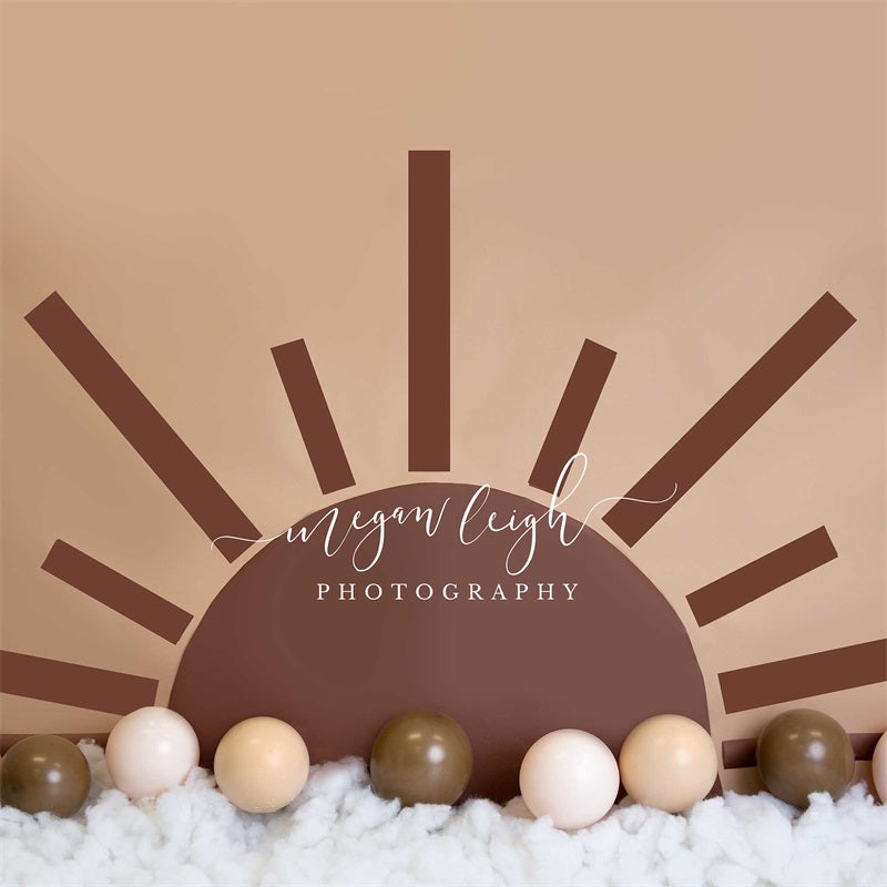 Kate Boho Geburtstag Mädchen Hintergrund Sonne von Megan Leigh Photography - Kate Backdrop.de