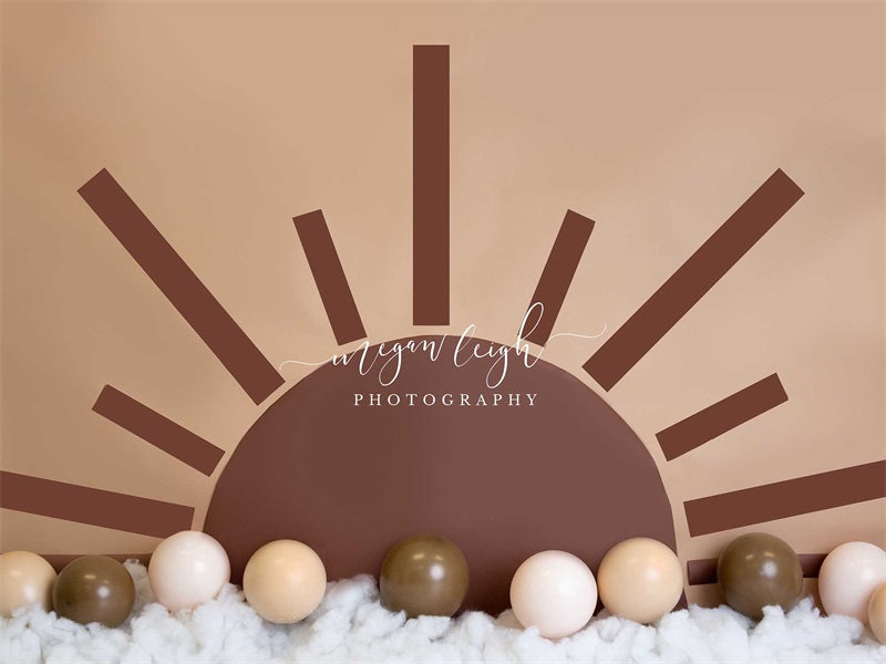 Kate Boho Geburtstag Mädchen Hintergrund Sonne von Megan Leigh Photography - Kate Backdrop.de