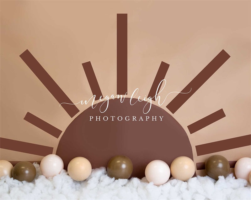 Kate Boho Geburtstag Mädchen Hintergrund Sonne von Megan Leigh Photography - Kate Backdrop.de