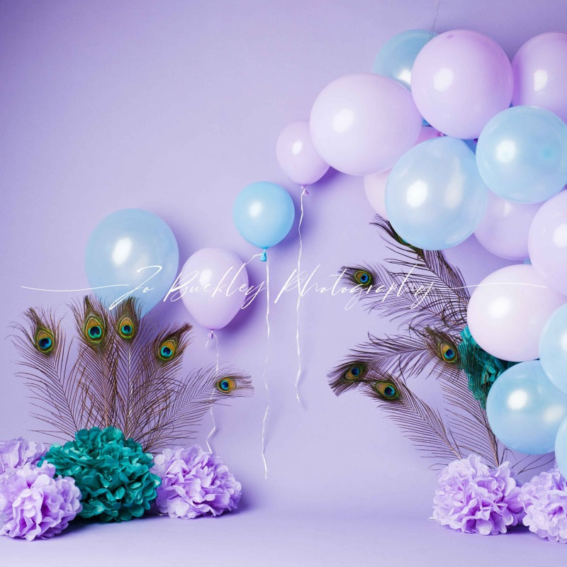 Kate Pfau Violett Geburtstag Hintergrund von Jo Buckley Photography