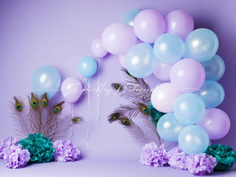 Kate Pfau Violett Geburtstag Hintergrund von Jo Buckley Photography