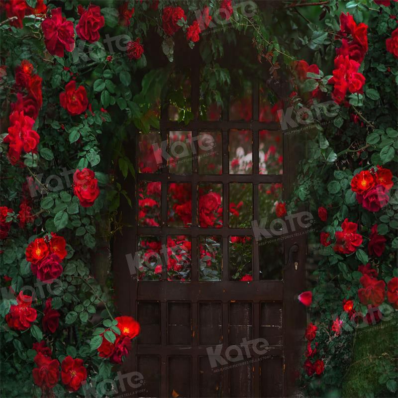 Kate Kate Valentinstag Rose Mystery Garden Hintergrund für Fotografie - Kate Backdrop.de