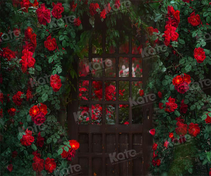 Kate Kate Valentinstag Rose Mystery Garden Hintergrund für Fotografie - Kate Backdrop.de
