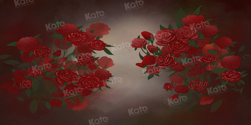 Kate Rote Rose Fine Art Hintergrund von GQ