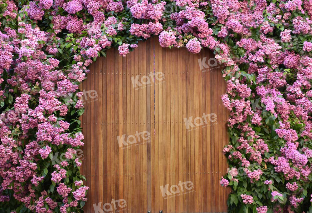 Kate Frühling Blume Wand Garten Tor Hintergrund von Emetselch