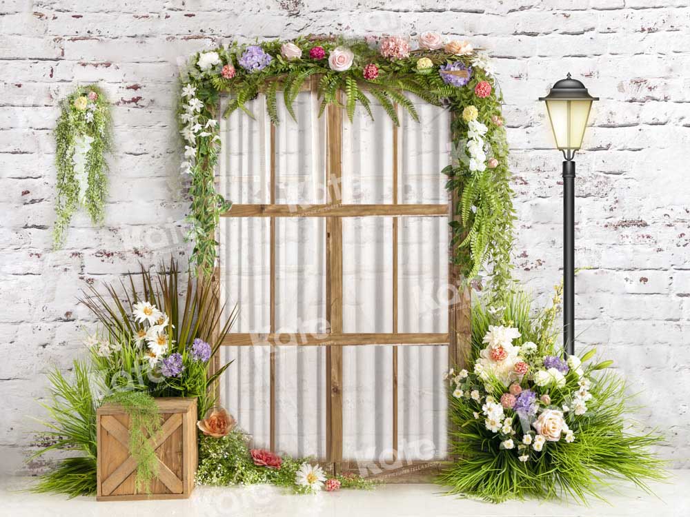 Kate Spring Garden Fensterhintergrund von Emetselch - Kate Backdrop.de