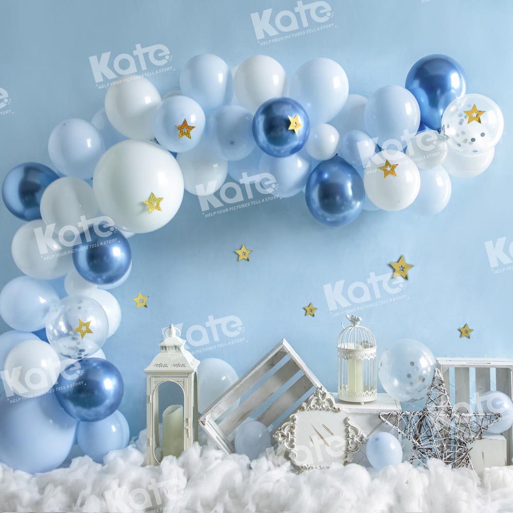 Kate Elegante Geburtstag Luftballons Cake Smash Boxen Hintergrund von Emetselch