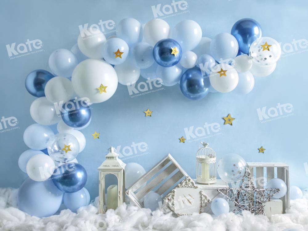 Kate Elegante Geburtstag Luftballons Cake Smash Boxen Hintergrund von Emetselch
