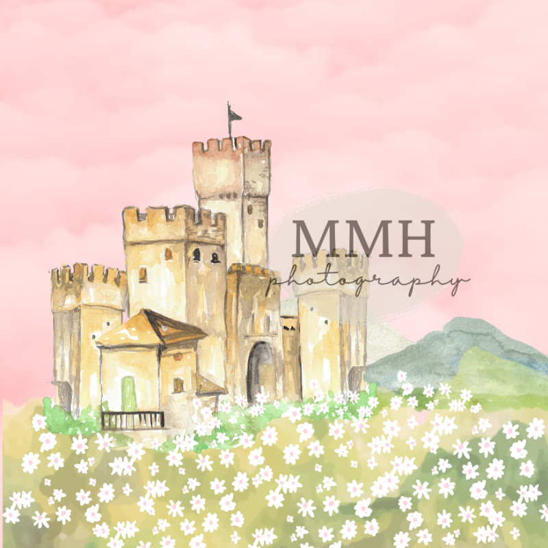 Kate Once Upon a Time-Princess Castle Hintergrund von Melissa McCraw-Hummer