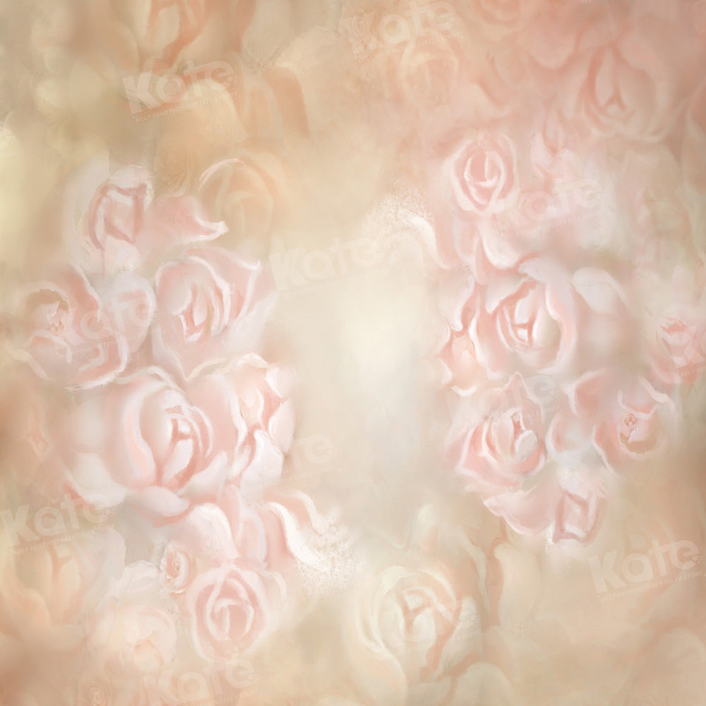 Kate Fine Art Floral Beige Hintergrund von GQ