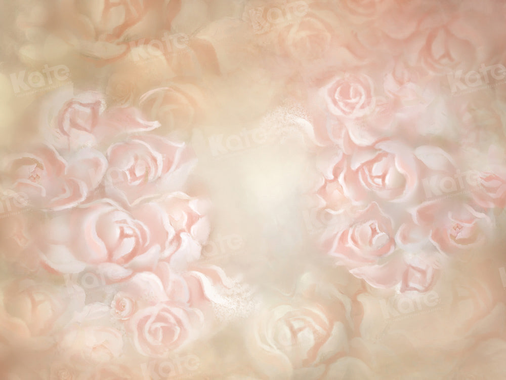 Kate Fine Art Floral Beige Hintergrund von GQ