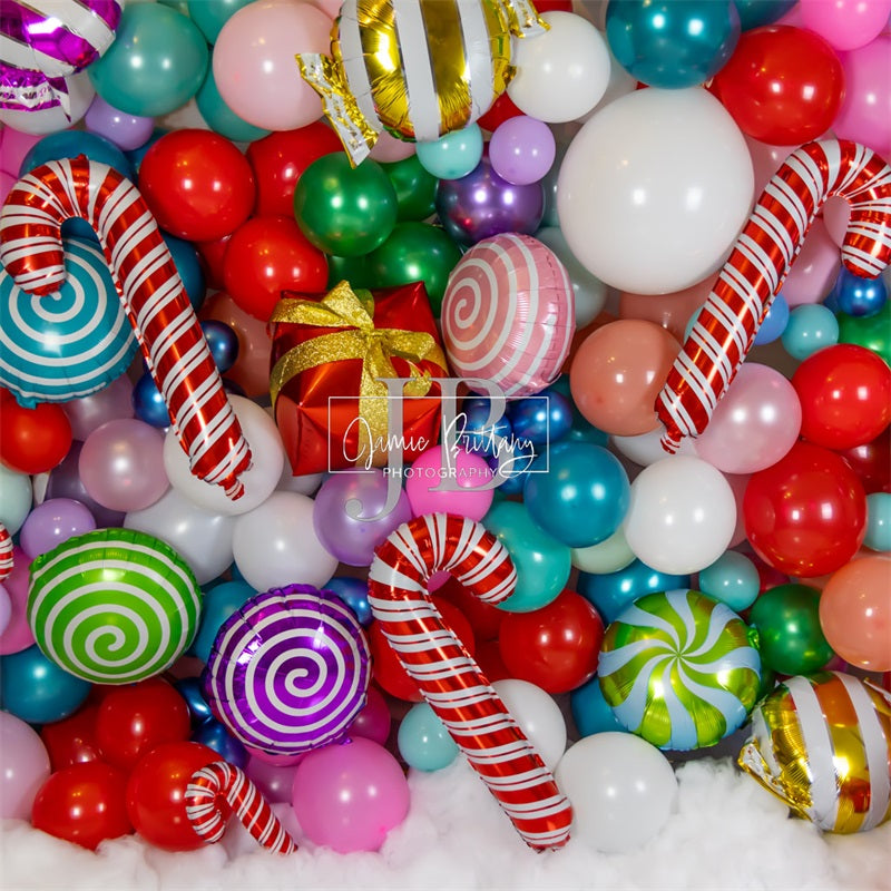 Kate Weihnachten Ballon Wandhintergrund von JB Fotografie